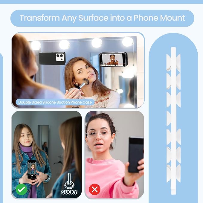 SUCKY Double Sided Suction Phone Octo Cup Buddy Mount - Image 4