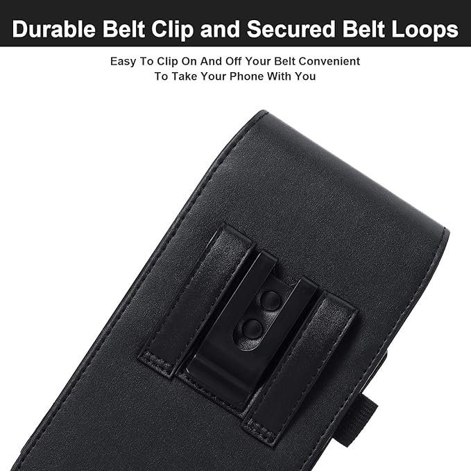 BECPLT for iPhone 15 Pro Max 15 Plus 14 Pro Max 13 Pro Max 12 Pro Max Holster - Image 3