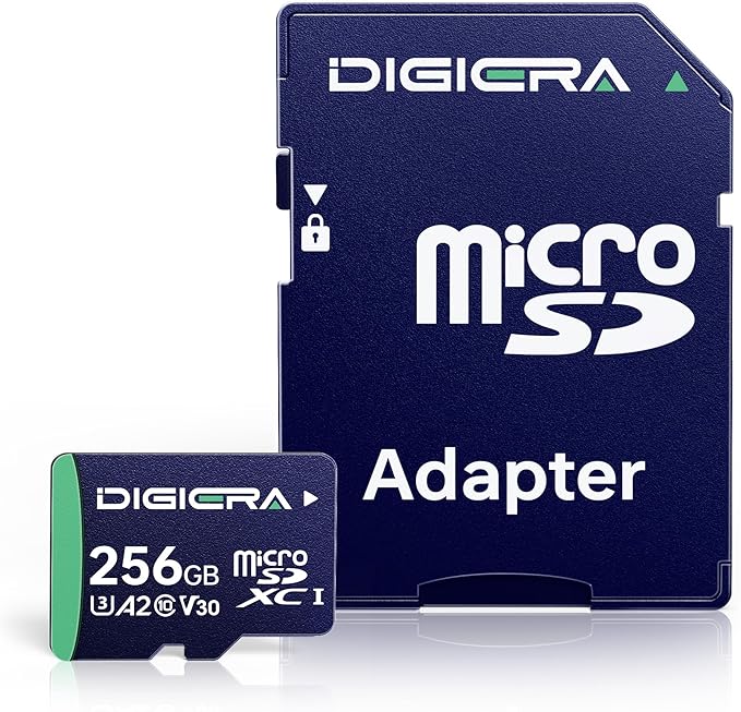 256GB CT100 microSDXC UHS-I Memory Card by DIGIERA