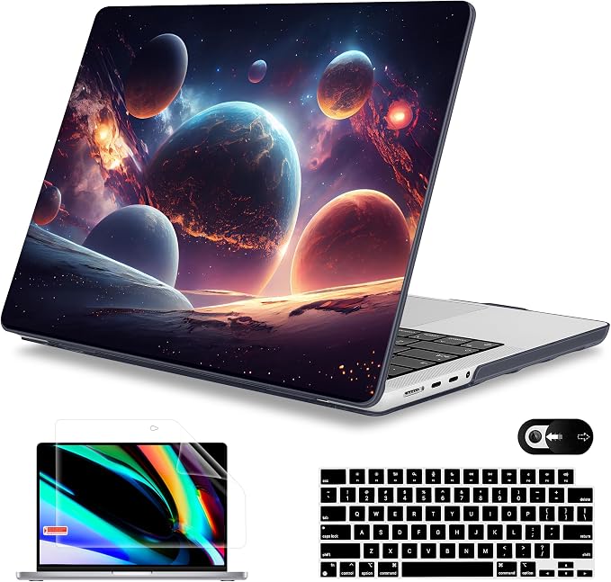 Mektron Case for MacBook Pro 16" M4 A3403 A3186 M3 A2991 M2 A2780 M1 A2485 by Mektron