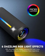 Bluetooth Speakers Wireless Loud Stereo Sound IPX7 Waterproof Outdoor Portable - Image 2