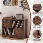 Large Record Player Stand with Vinyl Storage Up to 450 Albums, 39 Inch - Image 6