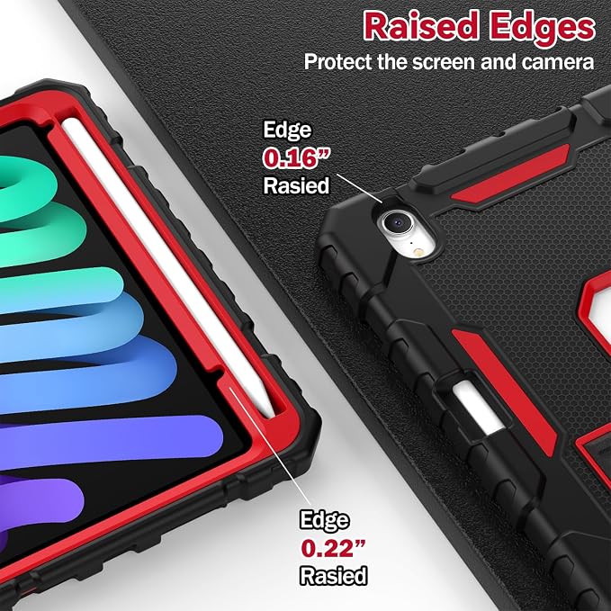 Grifobes Case for iPad Mini 7 2024 / Mini 6 2021 8.3 inch, Heavy Duty - Image 7