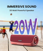 Cleer Scene Portable Bluetooth Speaker, IPX7 Waterproof, Powerful Sound and - Image 4