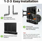USX MOUNT Soundbar Mount Sound Bar TV Mount - Image 5