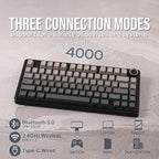EPOMAKER x Aula F75 Gasket Mechanical Keyboard, 75% Wireless Hot Swappable - Image 3