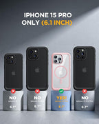 Miracase Magnetic for iPhone 15 Pro Case Full-Body Phone case - Image 7