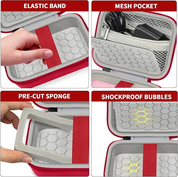 Carrying & Protective Case for Digital Camera, AbergBest 21 Mega Pixels 2.7" - Image 4