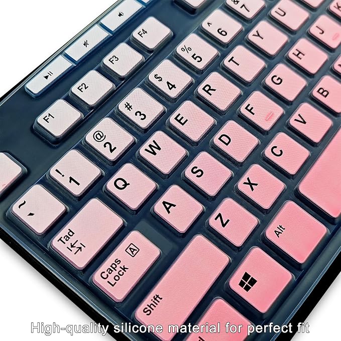Keyboard Cover Silicone for Logitech K200 K260 K270, Keyboard Cover for - Image 3