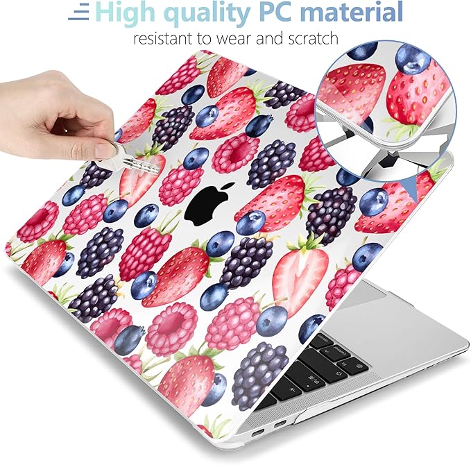 MEEgoodo for MacBook Air 13.3 inch Case 2021 2020 2019 2018 A2337 M1 A2179 A1932 - Image 3