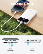 Charmast Portable Charger with Built in Cables, Power Bank with Cords Wires - Image 8