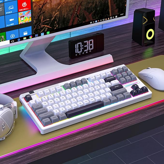 Redragon K729 PRO 80% Wireless Gasket RGB Gaming Keyboard, 3-Mode TKL - Image 6