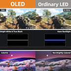 Portable Monitor OLED 15.6 Inch Touchscreen 4K UHD 3840X2160 100% DCI-P3 - Image 3