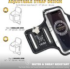 TRIBE Running Phone Holder Armband. iPhone & Galaxy Cell Phone Sports Arm Bands - Image 5
