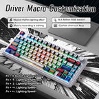 Aula F75 Wireless Mechanical Keyboard, Creamy Keyboard - Image 7