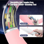 3-Pack Pink 60W USB C to USB C Cable, Type C Fast Charging Cable - Image 4