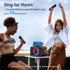 Karaoke Machine, Portable Bluetooth Speaker - Image 6