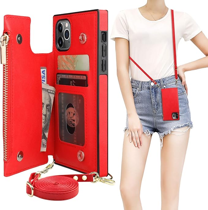 Bocasal Crossbody Wallet Case for iPhone 11 Pro by Bocasal