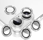 AGVEE 3+3 6 Pack for iPhone 16 6.1" / 16 Plus 6.7" Camera Lens Cover Protector by AGVEE