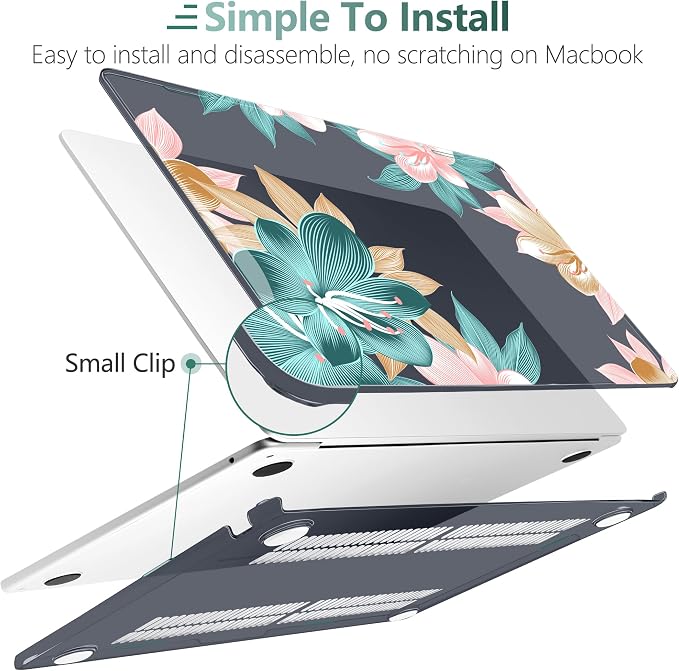 TWOLSKOO for M4 MacBook Air 13.6 inch Case 2025-2022 Release M4 A3240 M3 A3113 - Image 3