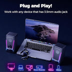 ROSON Computer Speakers, Gaming PC Speakers - Image 5