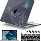 Case for MacBook Pro 13 inch with/Without Touch Bar, Hard Shell + Keyboard by WelcomeViseNewitems