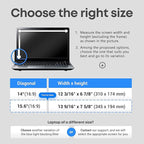 15.6 inch Blue Light Blocking Screen Protector Panel - Image 6