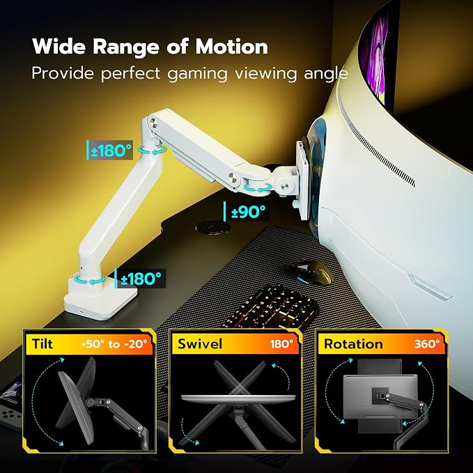ARES WING Single Monitor Mount - Image 4