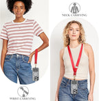 TiMOVO Phone Lanyard Crossbody Wrist Strap, Adjustable Anti-Theft Strap - Image 2