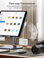SD Card Reader for iPhone, SD Card Adapter - Image 4
