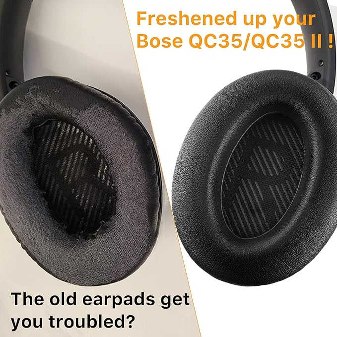 Replacement Ear Pads for Bose QuietComfort 35 & Quiet Comfort 35 II Headphones - Image 6