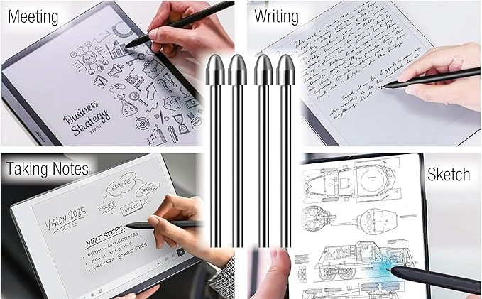 No Worn Out Titanium Alloy Metal Remarkable 2 Pen Tips Replacement Compatible - Image 5