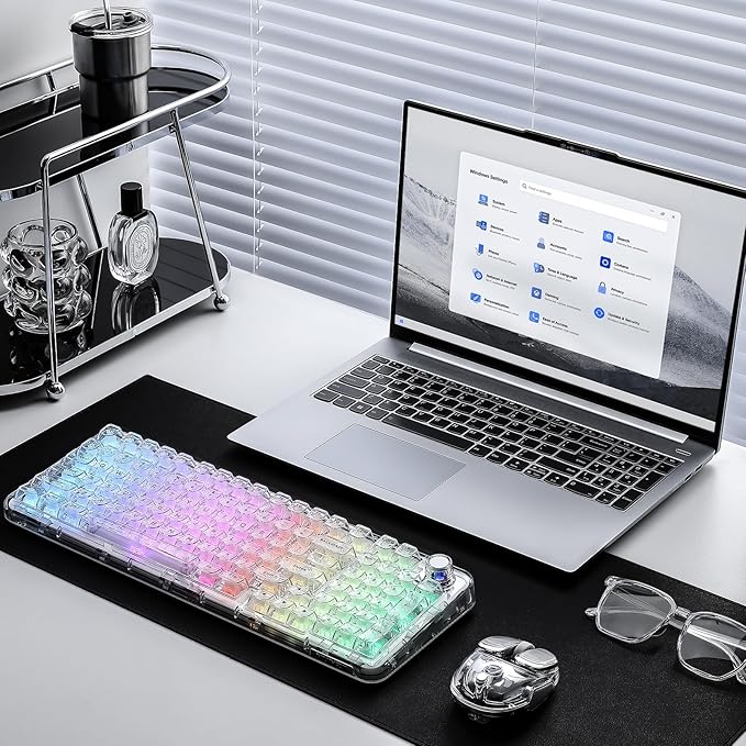 YUNZII X98 QMK/VIA Wireless Mechanical Gaming Keyboard - Image 9