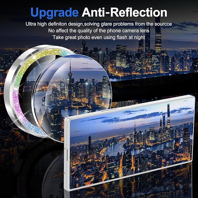 for Samsung Galaxy Z Fold 7 Camera Lens Protector, Individual Metal Ring - Image 4