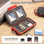 Kiorafoto 28 Slots : 16 TF + 8 SD + 4 CF Memory Card Holder Case Storage - Image 2