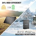 GRECELL 12V 25W Solar Battery Charger Maintainer, Portable Solar Panel Car - Image 6