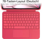 HOU Rotatable Keyboard Case for iPad Air 11, Magnetic Detachable Case - Image 5