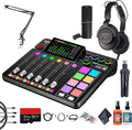 RODE RODECaster Pro II + Studio Headphones + Podcast Microphone + 64GB Micro SD by R%C3%98DE