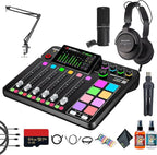 RODE RODECaster Pro II + Studio Headphones + Podcast Microphone + 64GB Micro SD by R%C3%98DE