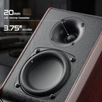 Saiyin Powered Bluetooth Bookshelf Speakers - Image 3
