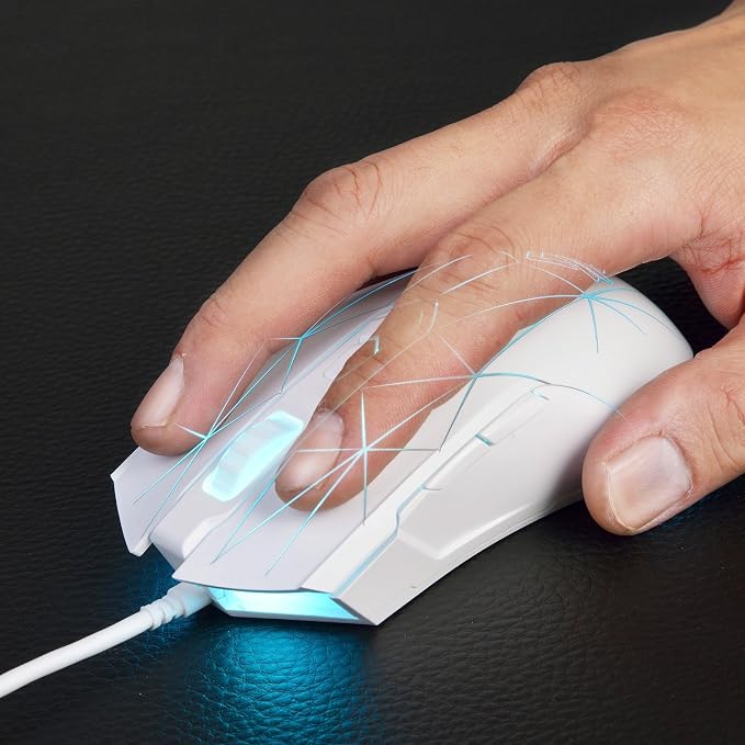 FIRSTBLOOD ONLY GAME. AJ52 Watcher RGB Gaming Mouse, Programmable 7 Buttons - Image 5