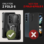TONGATE for Z Fold 6 Case with Ring Stand, Built-in S Pen Holder & Glass Screen - Image 6