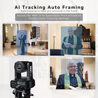 NDI AI Auto-Tracking IP PTZ Camera SDI/HDMI/USB3.0/LAN PoE 30X Optical + 16X - Image 3