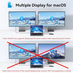 USB C to USB C Hub Dual Monitor, USBC Splitter - Image 4