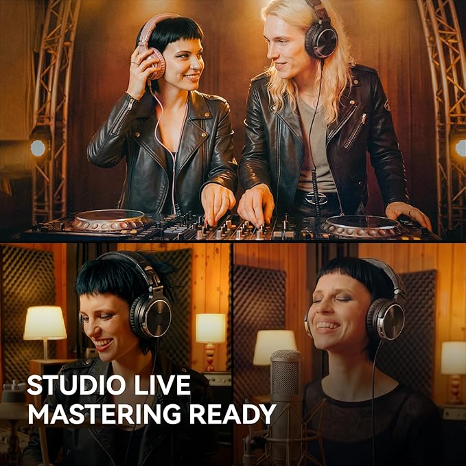 OneOdio Wired Over Ear Headphones Hi-Res Studio Monitor & Mixing DJ Stereo - Image 6