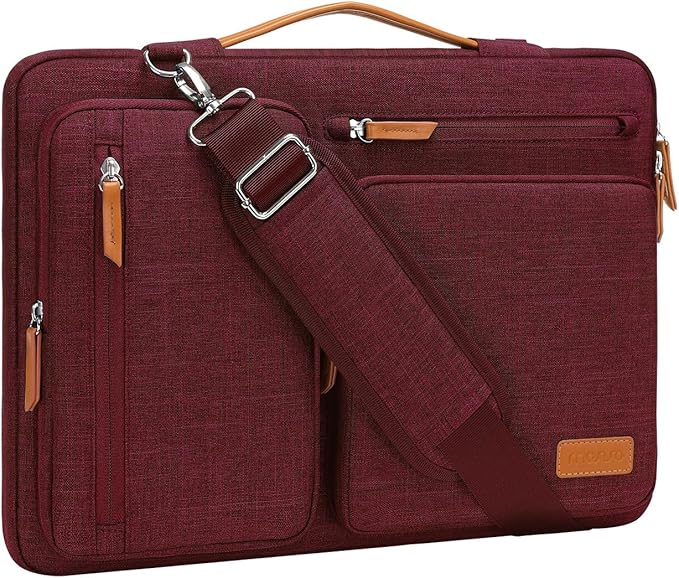 MOSISO 360 Protective Laptop Shoulder Bag, 15 inch Computer Bag Compatible by MOSISO