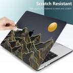 TWOLSKOO Compatible with MacBook Pro 13 inch Case 2023-2016 A2338 M2/M1 A2251 - Image 3