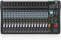 XTUGA 16 Channel Audio Mixer Sound Board Mixing Console, Audio Interface PC USB by XTUGA