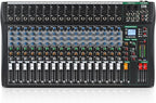 XTUGA 16 Channel Audio Mixer Sound Board Mixing Console, Audio Interface PC USB by XTUGA