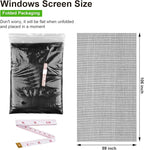 Replacement Window Screens, 59X106 Inch Durable Window Screen Mesh - Image 2